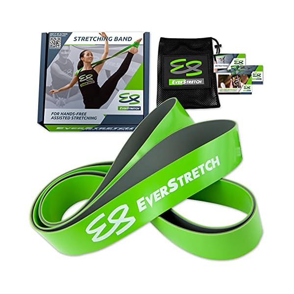 EverStretch-Ballet-Stretch-Band-Premium-2-Layer-Dance-Stretch-Band-for-Hands-Free-Flexibility-Training-Ballet-Band-Stretching-Equipment-for-Dance-Cheer-and-Gymnastics EverStretch Ballet Stretch Band Dance Equipment: 2-Layer Latex Dance Stretch Band for Flexibility Training. Stretch Bands for Dancers. Stretching Bands for Flexibility, Cheer, Pilates and Yoga.
