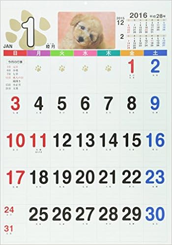 Amazon Co Jp 書き込み自在シンプルカレンダーb3子犬 16 カレンダー 文房具 オフィス用品 Amazon Co Jp 書き込み自在シンプルカレンダーb3子犬 16 カレンダー 文房具 オフィス用品