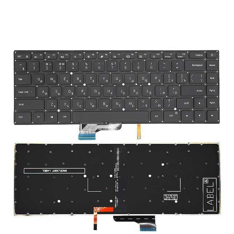 Clavier rétroéclairé de rechange pour réparer Xiaomi Mi Notebook Pro