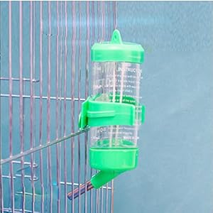 Pet Drinking Bottle, 250 ml Auto Hanging No Drip Hamster Drinking Bottle Small Animal Water Bottle Water Dispenser for Small Pet Dog Cat Rabbit Squirrels, BPA