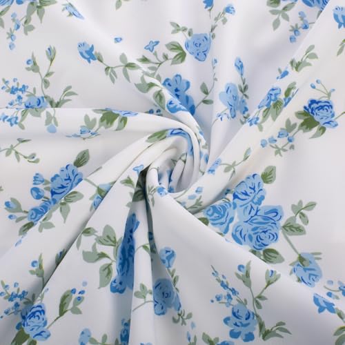 Image of Belle Poque Sun Dresses for Women Spring Summer Floral Midi Flowy Spaghetti Ruffle Wedding Guest Tea Party Dress