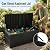 220 Gallon Large Outdoor Storage Box, Waterproof Patio Cushion Deck Box
