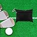 Abaodam Golf Tee Holder Storage Bag Multi Functional Waist Pouch for Organized Golf Accessory Storage Stylish Zipper Design for Easy Access to Golf Tees and Balls