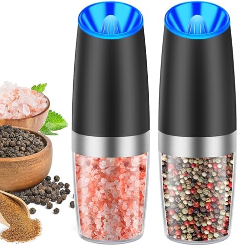 Amazon.com: Sweet Alice Gravity Electric Pepper and Salt Grinder Set ...