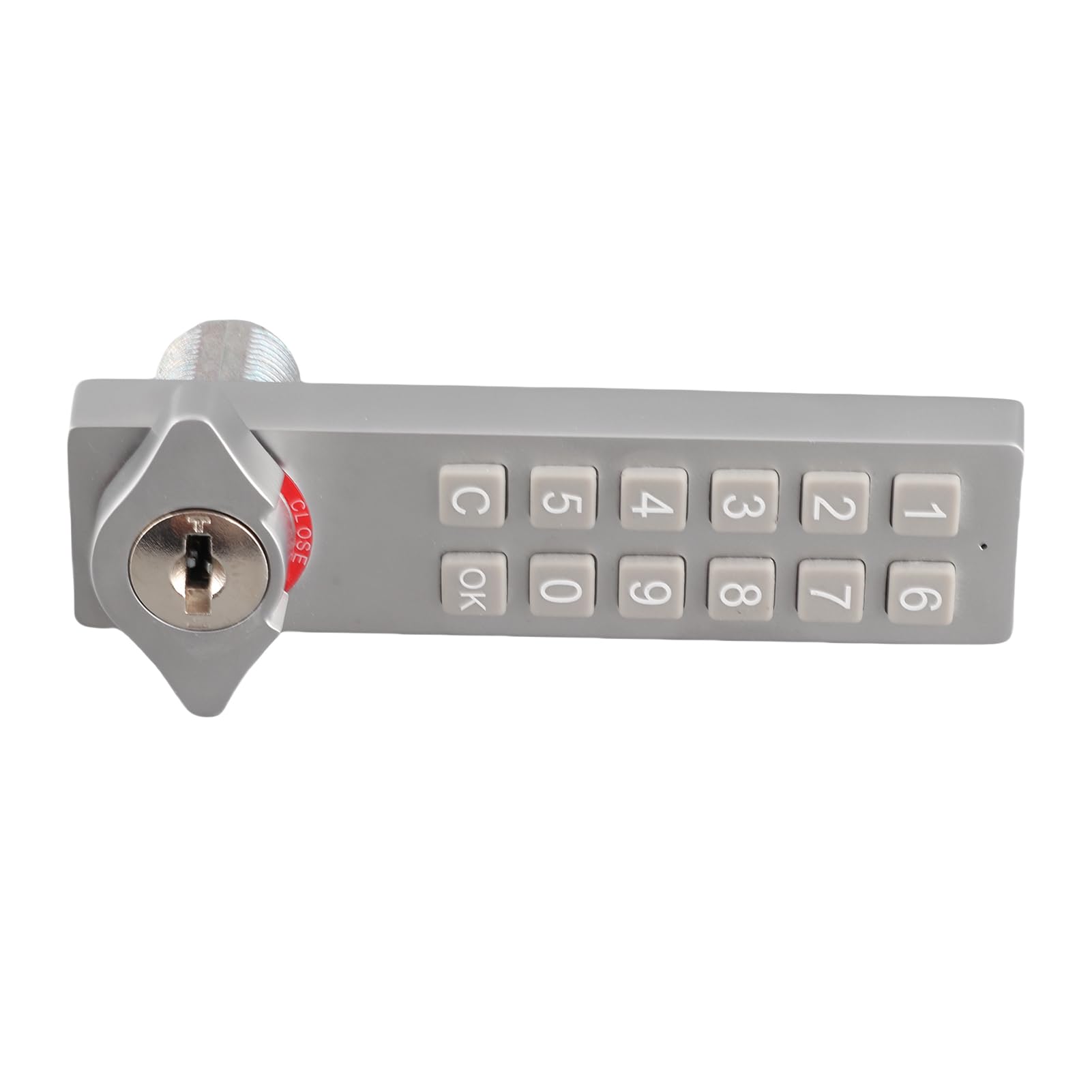 Generic Cerradura de Teclado de Aleación de Zinc, Fuerte Cerradura Antirrobo para Gabinete con Función de Contraseña para Seguridad en el Hogar y Uso en la Oficina