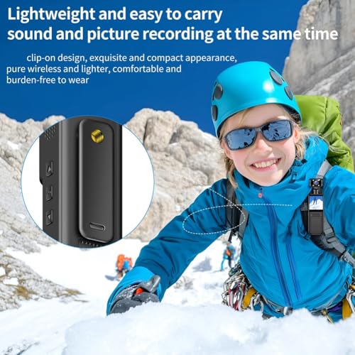 Cámara de acción 4K portátil para documentar tus viajes y rutas deportivas con WiFi de 64 GB 6