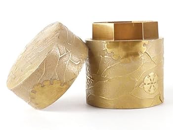 A859 木製輪島塗　茶道具　呂色漆　雪月花蒔絵　角型隅入　高月　（合箱付） Amazon.co.jp: 扇屋輪島塗 福士健（紫月）「雪輪蒔絵 茶器」内