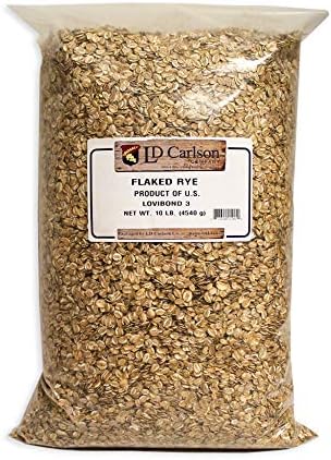Amazon.com: LD Carlson Flaked Rye 10 lb, Tan : Grocery & Gourmet Food