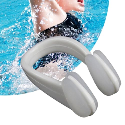 RNXRZANK 2X Nose Clip for Swimming, Nose Protector for Water Activities with Storage Box