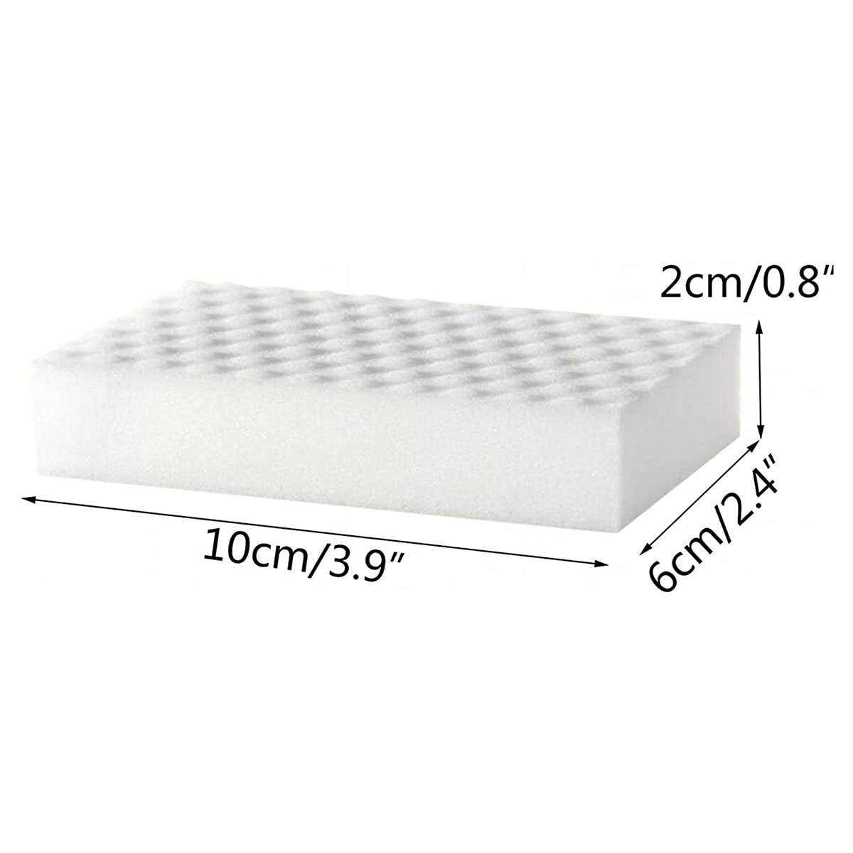 Paquete de 10 esponjas de limpieza mágicas, toallitas multiusos de nano espuma para limpieza del hogar, eliminación de manchas, almohadillas de limpieza de cocina y baño