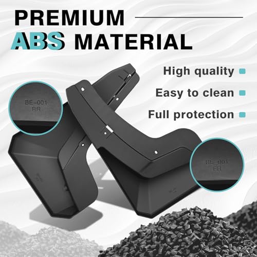 Image of BestEvMod Mud Flaps Splash Guards Fit for Chevrolet Blazer EV 2026 2025 2024 Accessories Fender Dirt Protection Winter Sediment Dirt Protection No Need to Drill Holes Set of 4 NOT FIT SS Models