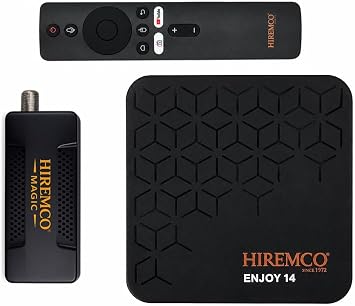 Hiremco Enjoy 14 + Magic USB-A Kurulu Uydu Seti 4K Android TV Box