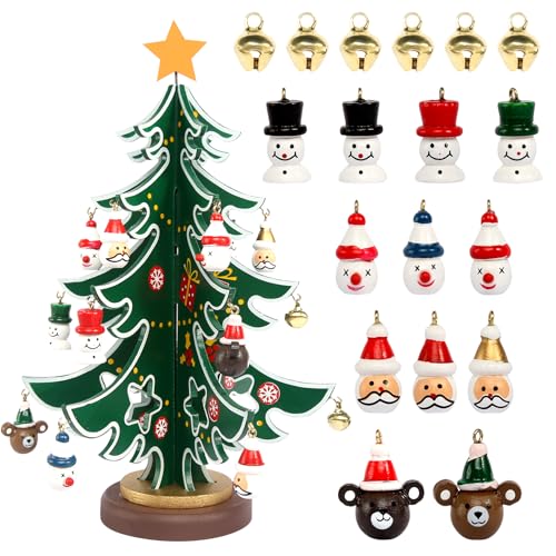 Mini Weihnachtsbaum Holz Mini Christmas Tree Weihnachtsbäume Klein...