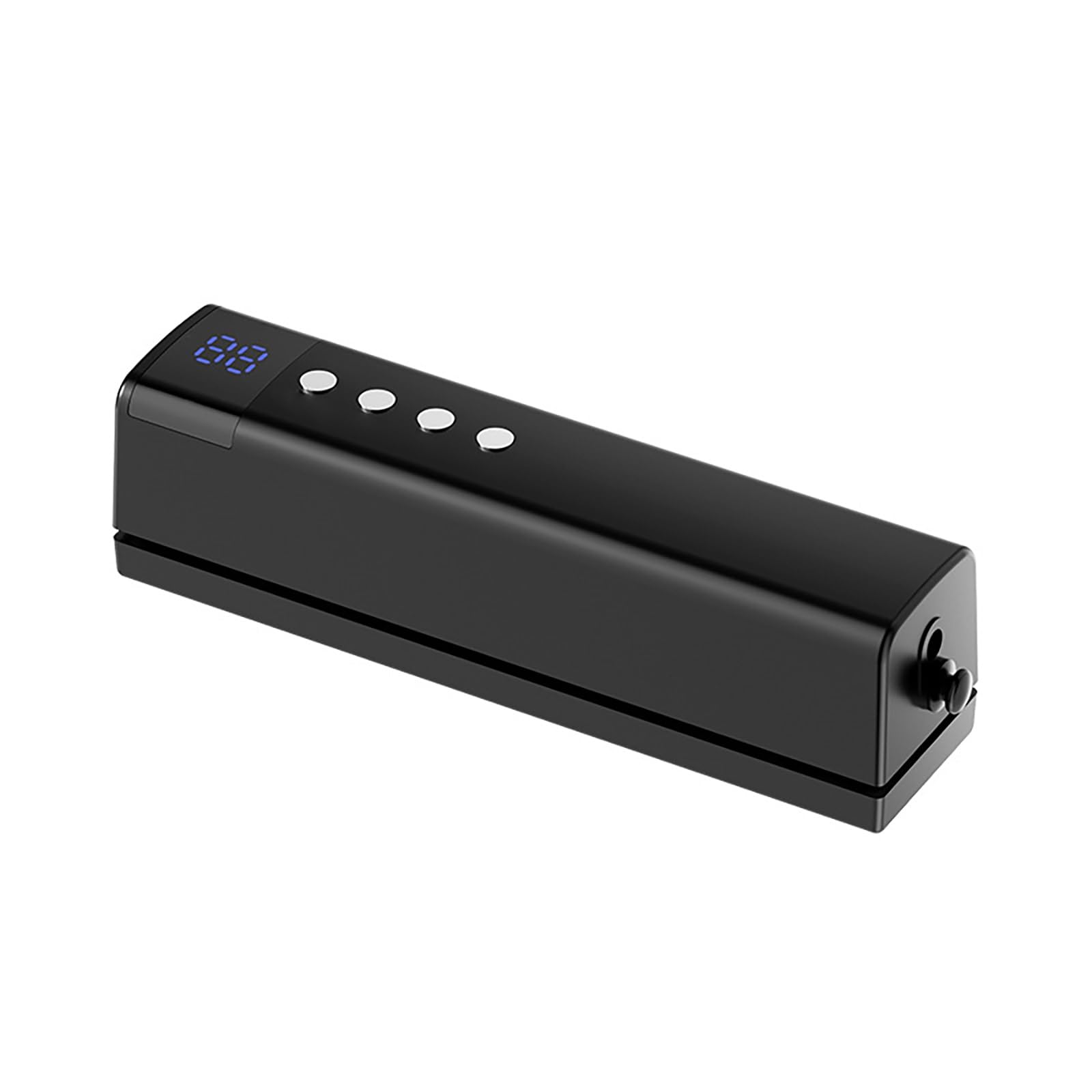 Machine Compacte De Scellement Sous Vide, Système Intelligent De Conservation Automatique Des Aliments pour La Viande, Le Fromage et La Préparation Des Repas(Black)