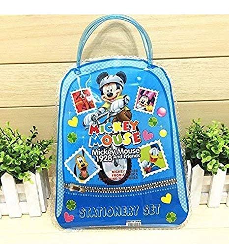 KRH store Cute Bag Stationery Set Pack of 12 – Birthday Return Gifts for Kids in Bulk, Multicolor