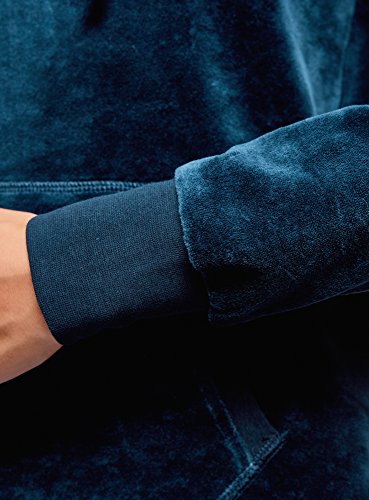 Oodji Ultra Donna Maglia Hoodie Basic con Tasca