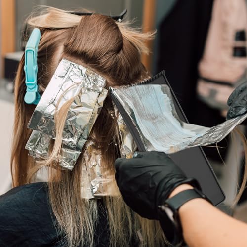 balayage board 1 pcs highlighting board hair coloring paddle balayage highlighting board with teeth hair dye tools highlighting paddle for barber salon hairstylist hair dying tools black