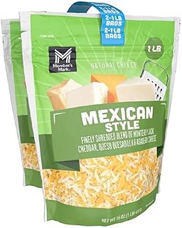 Member Mark Mexican Style Finely Shredded Cheese 2 pk. Two bags of 16 oz.