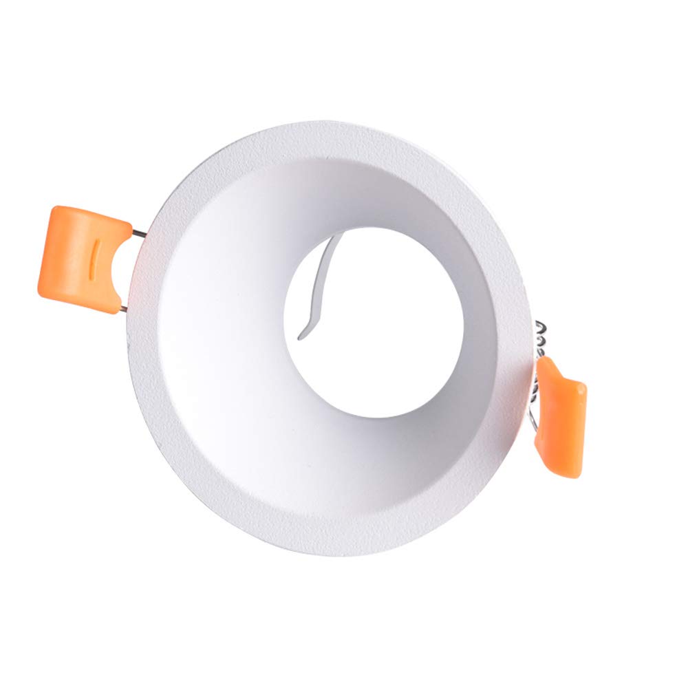 wonderlamp Pack 5 unidades Foco empotrable Confort redondo blanco. Portalámparas GU10 incluido (W-E000131)