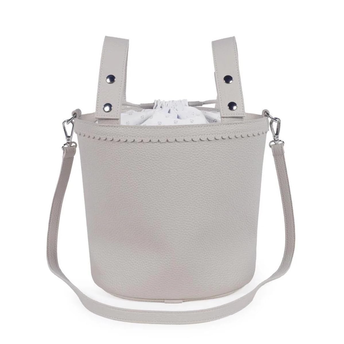 Pasito a Pasito BORSA BUCKET ICON SMOKE, grigio