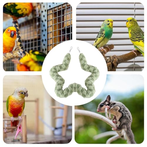 Corde d'escalade pour hamster jouet pliable perroquet conure ara - 5