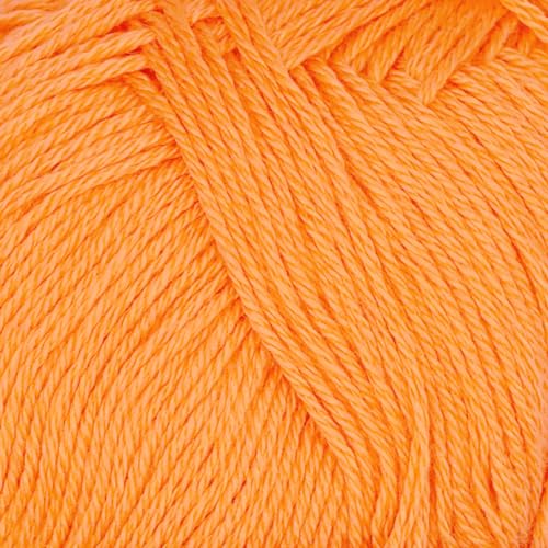 Image of JubileeYarn Baby Soft Bamboo Cotton Yarn - 50g /Skein - Fresh Nectarine - 4 Skeins