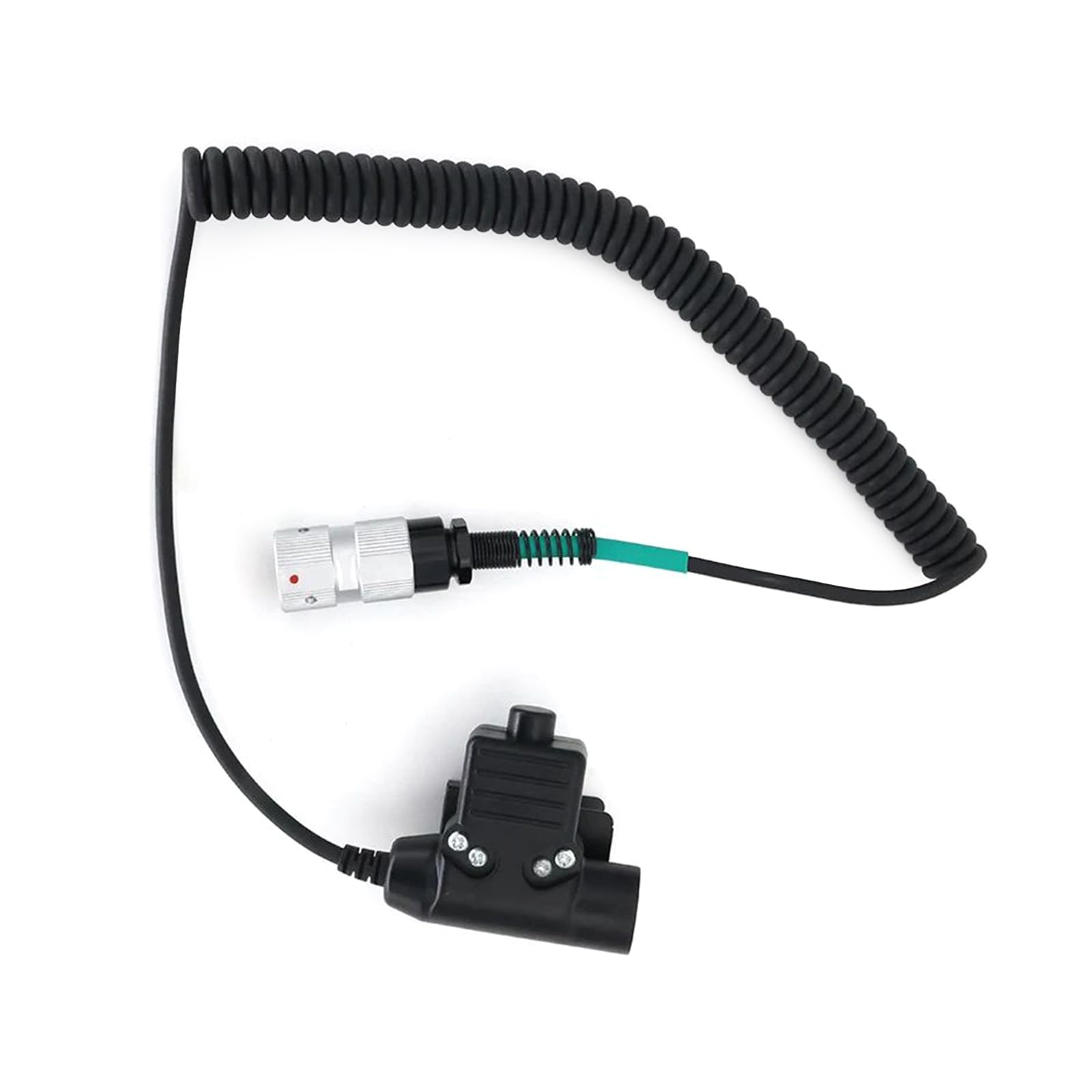 U94 PTT Adattatori Cuffie Cavo 6 Pin Plug PTT WalkieTalkie Connect per PRC152 U94 Cuffie Adattatori WalkieTalkie
