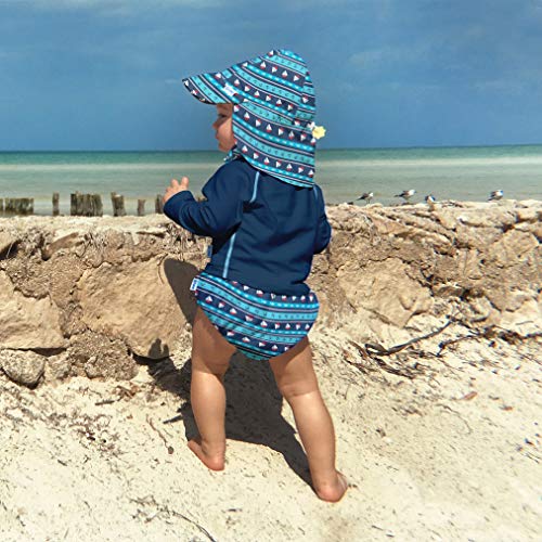 Green Sprouts 750103-600-44 I Play. By Green Sprouts Unisex-Baby Long Sleeve Rashguard thumb #3