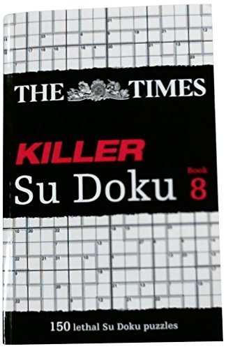 The Times Killer Su Doku Book 8 by The Times Mind Games (2012-03-29)