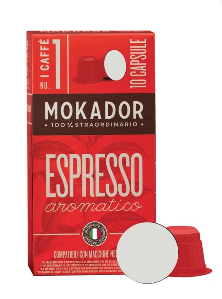 Amazon.co.jp: MOKADOR AROMATICO ネスプレッソ互換カプセル 100