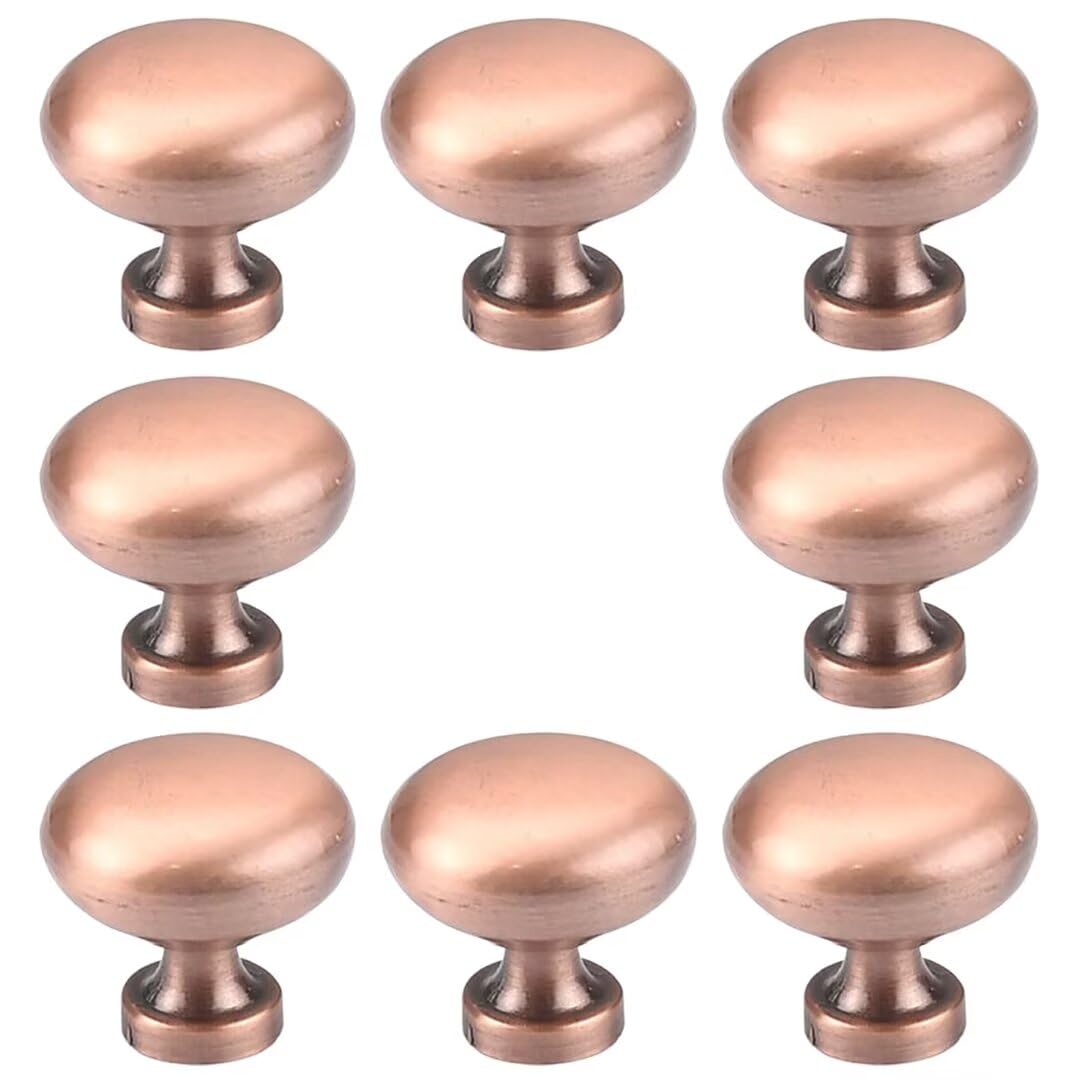 TYYCKJ 8 Packs Solid Door Handles Drawer Knobs Pull Wardrobe Cabinet Drawer Door Pulls Furniture Solid Hardware Knobs Handles Zinc Alloy Kitchen Cabinet Door Knobs Cupboard Handles Dresser Pull