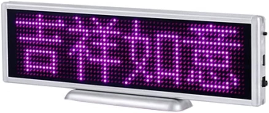 Pantalla de escritorio con logotipo LED para dinamizar la recepción de tu empresa