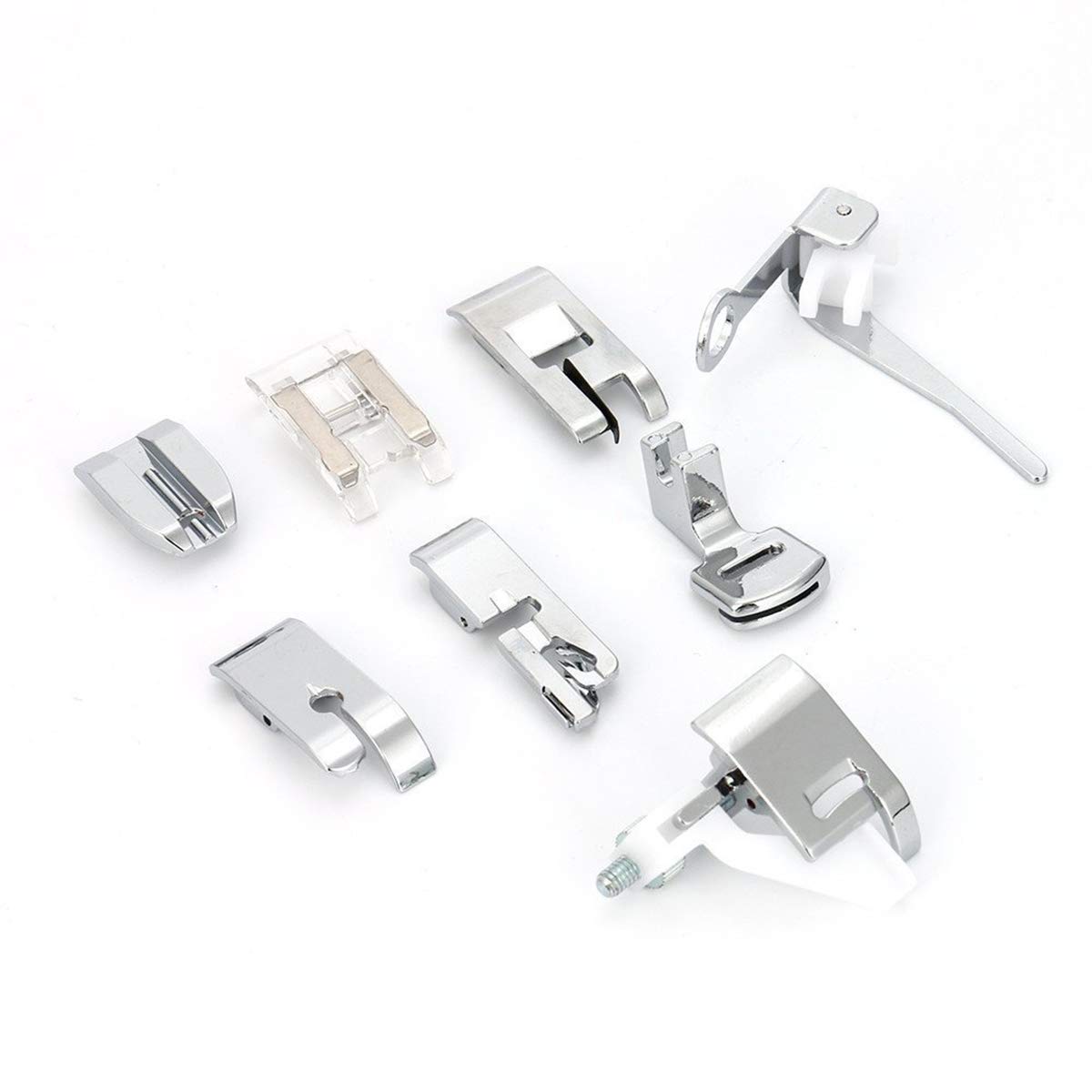 Kit De 11 Pieds Presseurs Pour Machine à Coudre - Compatible Singer, Brother, Janome - CKPSMS