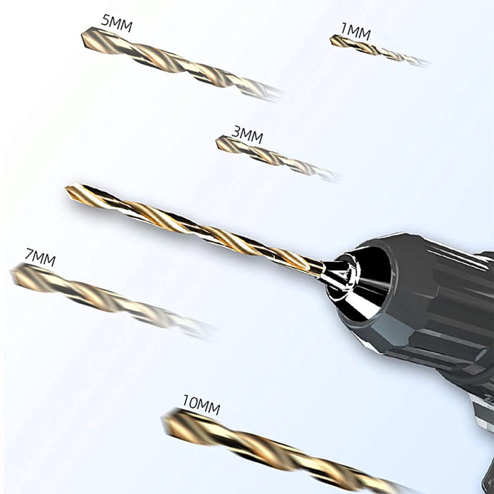 10 punte per trapano in acciaio ad alta velocità al cobalto da 1 mm a 20 mm, punte elicoidali per tornio CNC, utensili per la lavorazione dei metalli, 8,5 mm