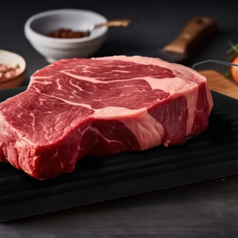VIRSUS Bistecchiera Rettangolare in Ghisa con 2 Maniglie 230, Misura 24x37 cm, colore Nero, Ghisa Smaltata per Piastra Induzione, Grill Antiaderente per la cottura di Carne, Pesce e Verdure