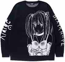 デスノート 弥海砂 L ミサミサ ニット Amazon.co.jp: XLARGE×DEATHNOTE ミサミサ ニット 弥海砂 M