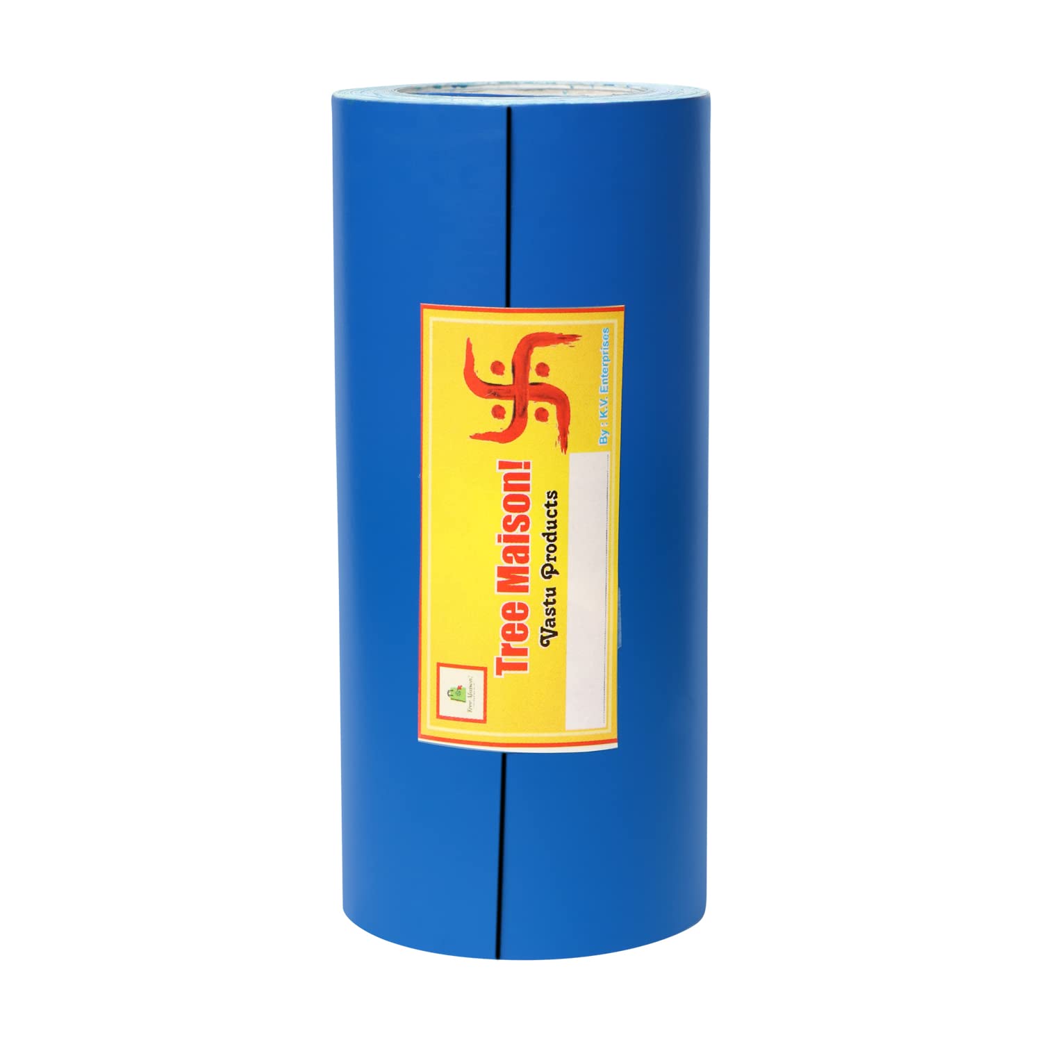 Vastu Blue Tape | Size - 4 Inch | Length- 8 Feet (Approx) |Vastu Remedy Blue Tape for Toilet | Main Door Entrance | Tape Remedy | Pack of 1