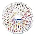 Produktbild AVERY Zweckform 436 (Kinder Sticker, Ballerina, Prinzessin, Pferde, Meerjungfrau, Kindergeburtstag, Mitbringsel, Mitgebsel, Gastgeschenke), Sticker Set Mädchen Mix, 59990