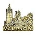 Valencia Hiszpania magnes na lodówkę pamiątka z podróży lodówka magnetyczna naklejka ręcznie malowane rękodzieło