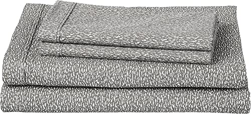 Image of Lacoste Camo Sheet Set, Twin, Gray