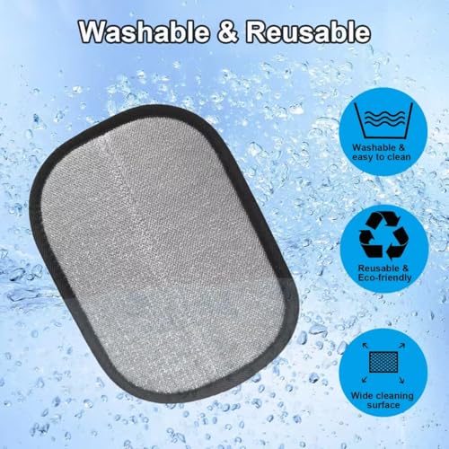 Pet Hair Removal Gloves for Cats Dogs, 2026 Upgraded Electrostatic Reusable Magic Cat Dog Fur Brush, Effortless Pet Hair Remover Mitt Tool for Furniture, Carpet, Clothes, Couch (1pcs-Black) - Image 6