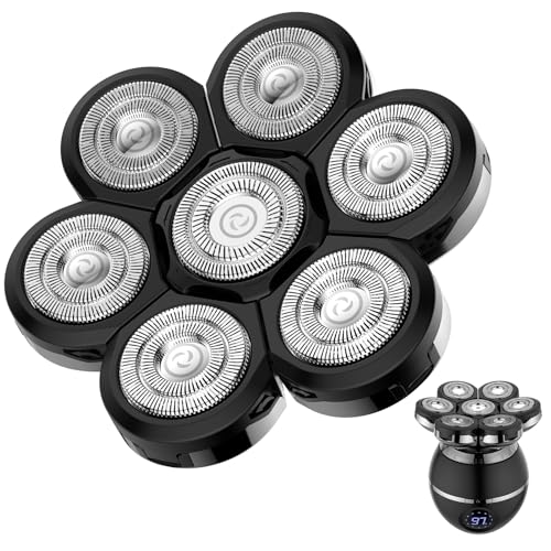 ETENTOUS 7D Tête De Rasoir Électrique – Convient Pour La Série RQ8870, Lame De Rechange Résistante À L'usure – Accessoires De Rasoir.