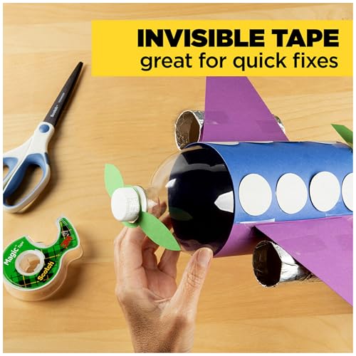 Scotch Magic Tape, 3 Dispensered Rolls, 3/4 x 300 Inches, Clear - image 8