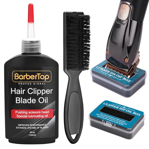 BARBERTOP Premium Hair Clipper Blade Lubricating Oil for Clippers, with