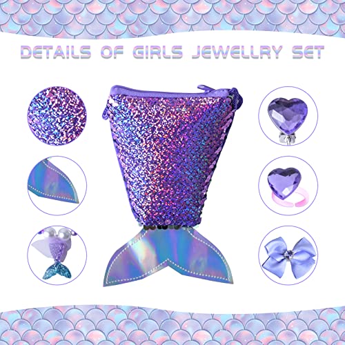 Vesaneae 7PCS Gioielli per Bambini Ragazze