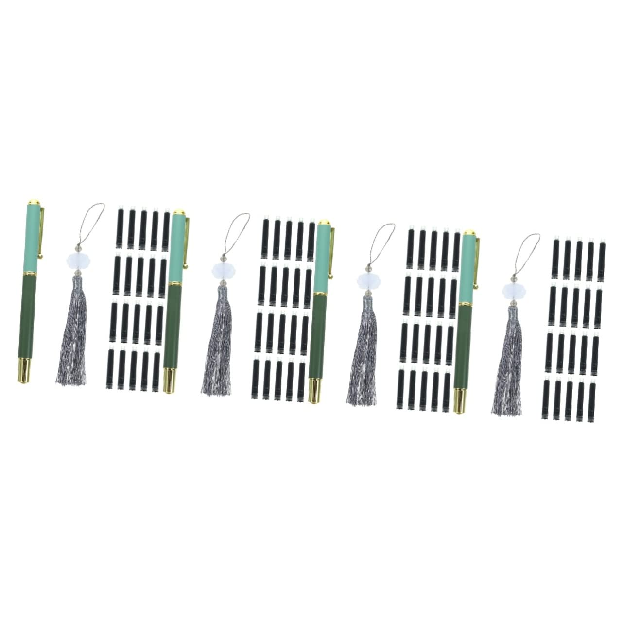 Ciieeo 4sets Per Calligrafia Con Ricaricabile Per Scuola e Casa Con Ricariche e Accessori