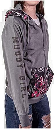 Muddy girl purple camo hoodies Clearance