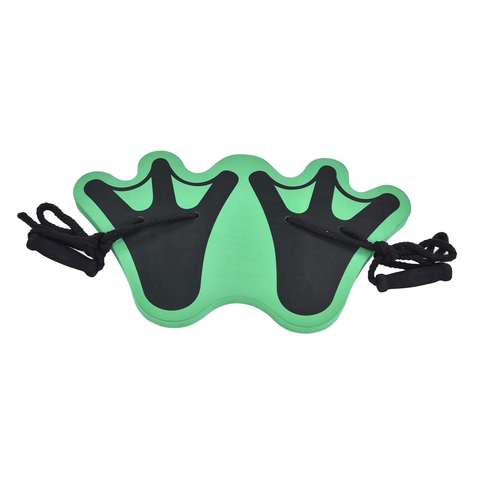 Bambini che saltano i piedi su trampoli 56x32 cm EVA non tossico, confortevole, morbido, verde, gioco da gioco per bambini all'aperto