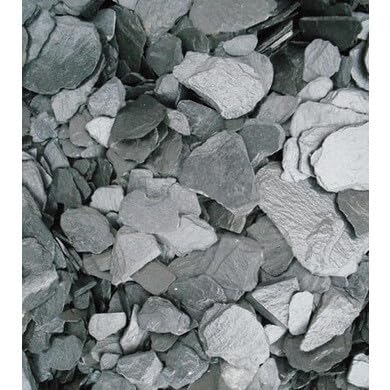 OOGarden - Pailleté d'ardoise concassé - 6/40mm - sac de 18L -Noire