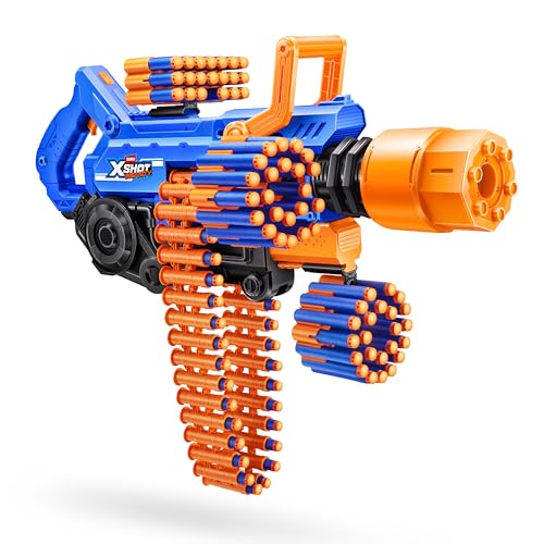 XSHOT Insanity Smoking Barrel Blaster mit 72 Darts mit Air Pocket Technologie von ZURU, Dart Blaster mit Rauchmechanismus Outdoor-Spielzeug für Jungen und Mädchen, Teenager und Erwachsene ab 8 Jahren